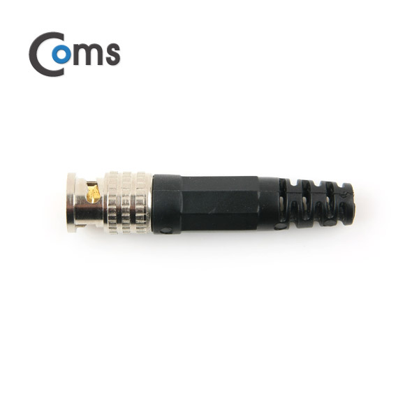 Coms BNC 커텍터(BNC M/일자형) 케이블제작용