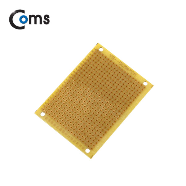 Coms PCB 기판(gold / 18*24 Point), 5x7cm