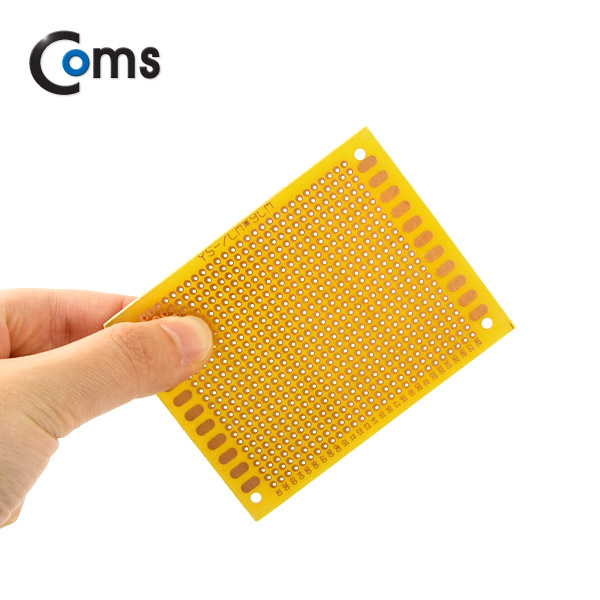 Coms PCB 기판(gold / 24*28 Point), 7x9cm