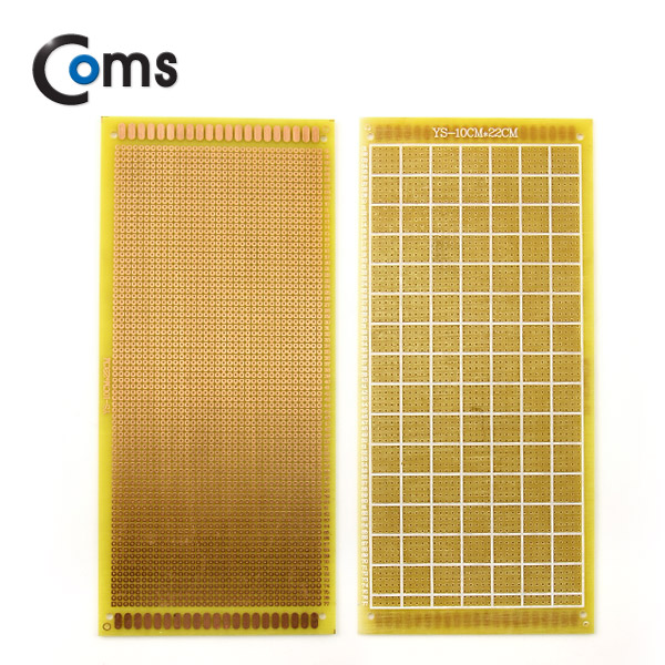 Coms PCB 기판(gold / 35*77 Point), 10x22cm