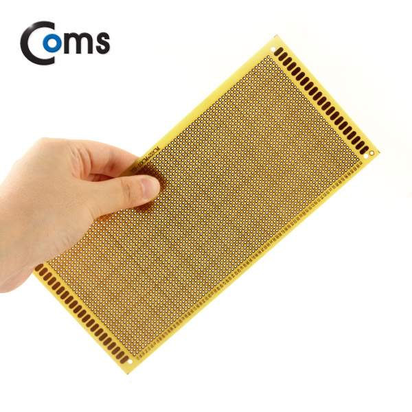 Coms PCB 기판(gold / 35*77 Point), 10x22cm