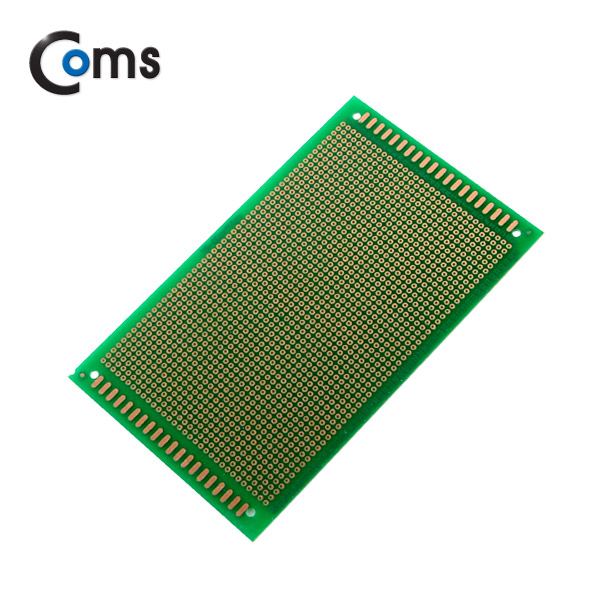 Coms PCB 기판(green / 32*50 Point), 9x15cm