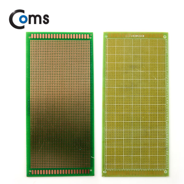 Coms PCB 기판(green / 36*78 Point), 10x22cm