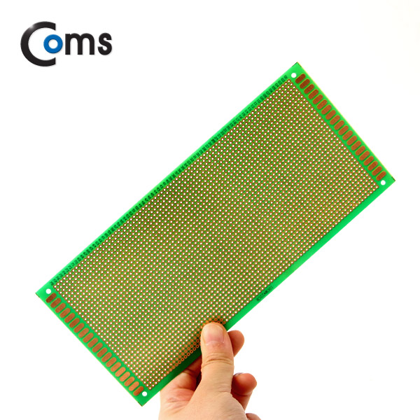 Coms PCB 기판(green / 36*78 Point), 10x22cm