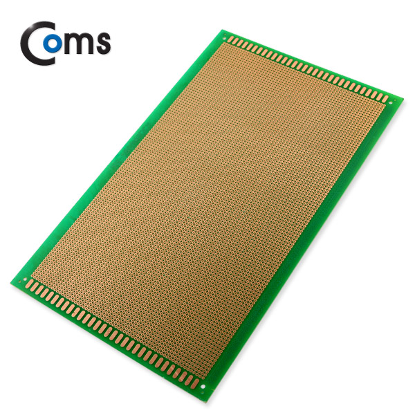 Coms PCB 기판(green / 63*108 Point), 18x30cm