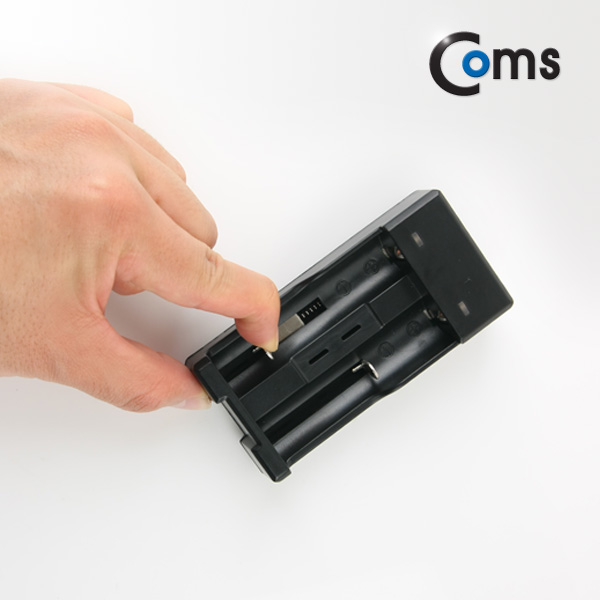Coms 건전지 충전기(18650용)