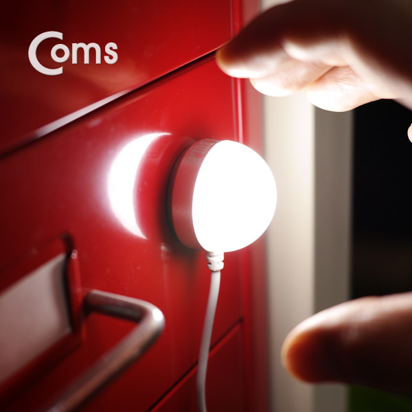 Coms 전구형 USB LED 램프 (On/Off 스위치)