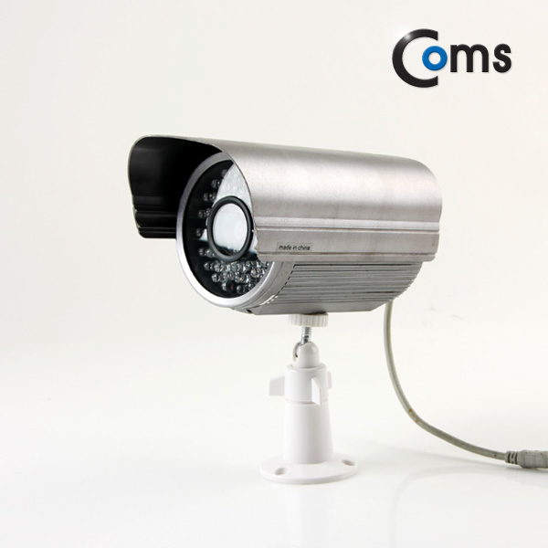 Coms CCTV용 거치대(White), 1관절, 10cm/Plastic