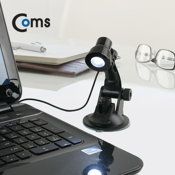 Coms USB 램프(흡착형) 진공흡착