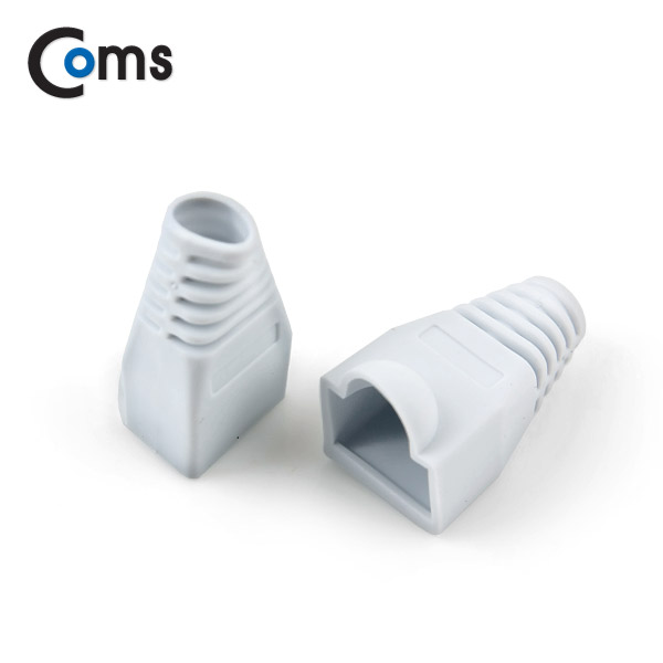 Coms 부트(통), 1봉 - 100ea / 8P8C, White
