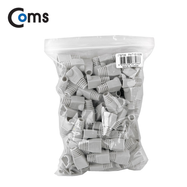 Coms 부트(통), 1봉 - 100ea / 8P8C, Gray