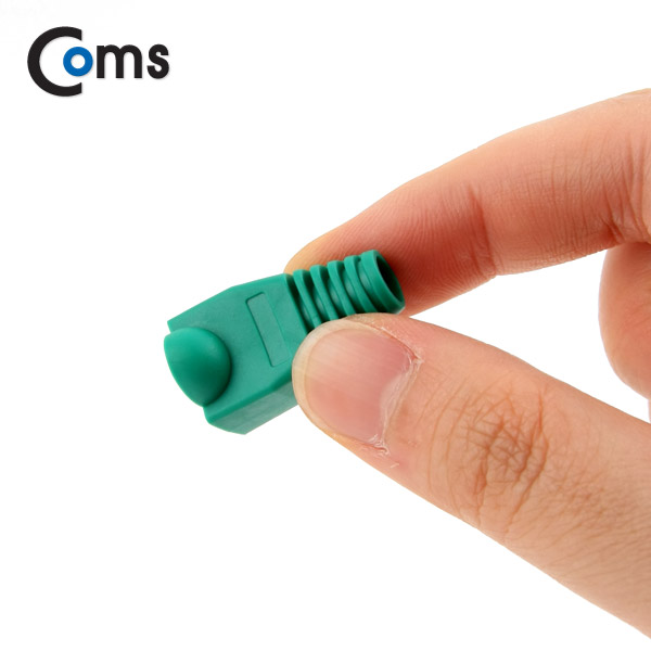 Coms 부트(통), 1봉 - 100ea / 8P8C, Green