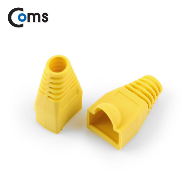Coms 부트(통), 1봉 - 100ea / 8P8C, Yellow