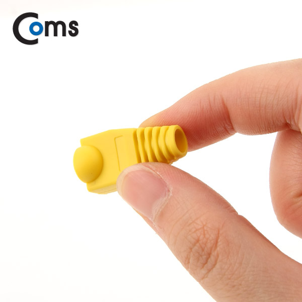 Coms 부트(통), 1봉 - 100ea / 8P8C, Yellow