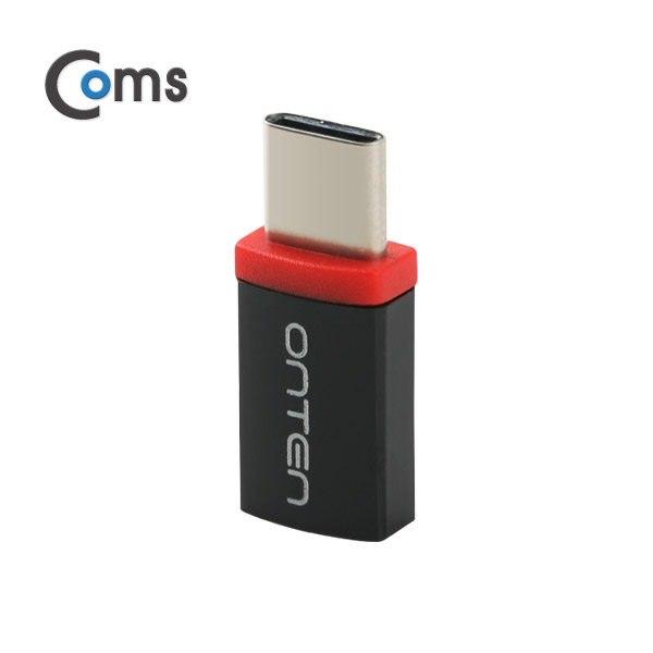 Coms USB 3.1 젠더(Type C) Micro 5P(F)/C(M) Short Black