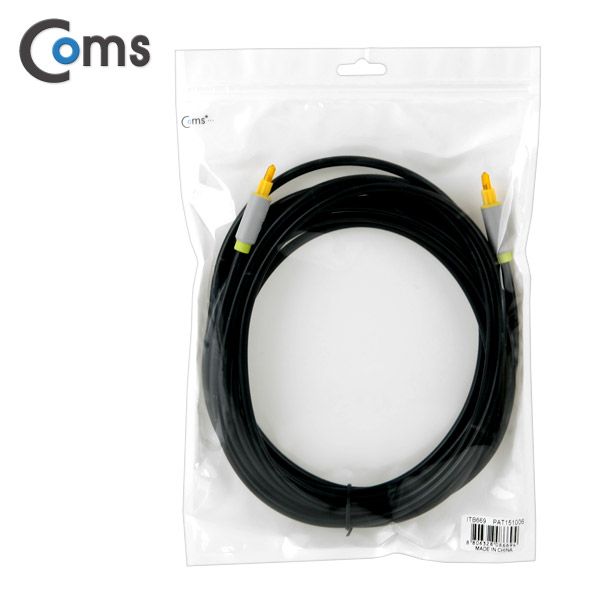 Coms 오디오광 Optical 케이블(5∮/각각), 5M