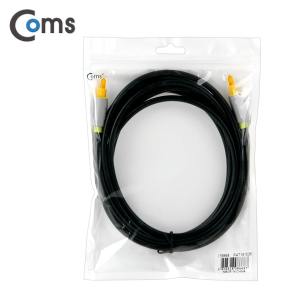 Coms 오디오광 Optical 케이블(5∮/각각), 3M