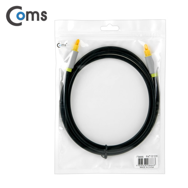 Coms 오디오광 Optical 케이블(5∮/각각), 1.5M