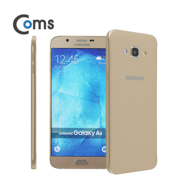 Coms 목각 폰(mock-up) 갤A8/Gold/모형