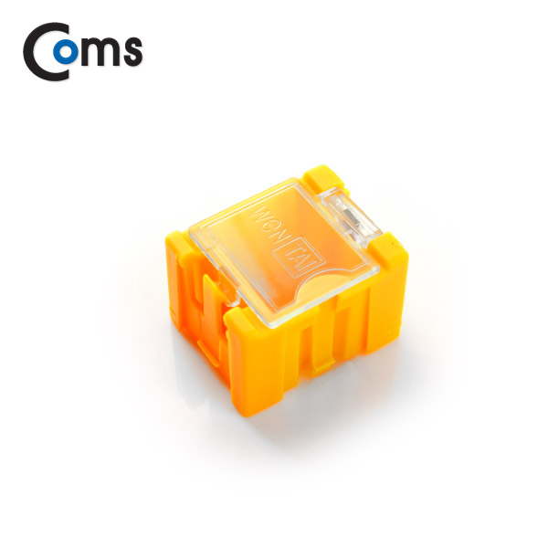 Coms 다용도 PVC 수납함(부품) 1ea /5단, Yellow