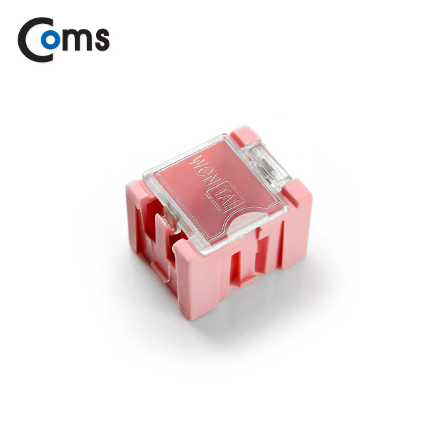 Coms 다용도 PVC 수납함(부품) 1ea /5단, Pink