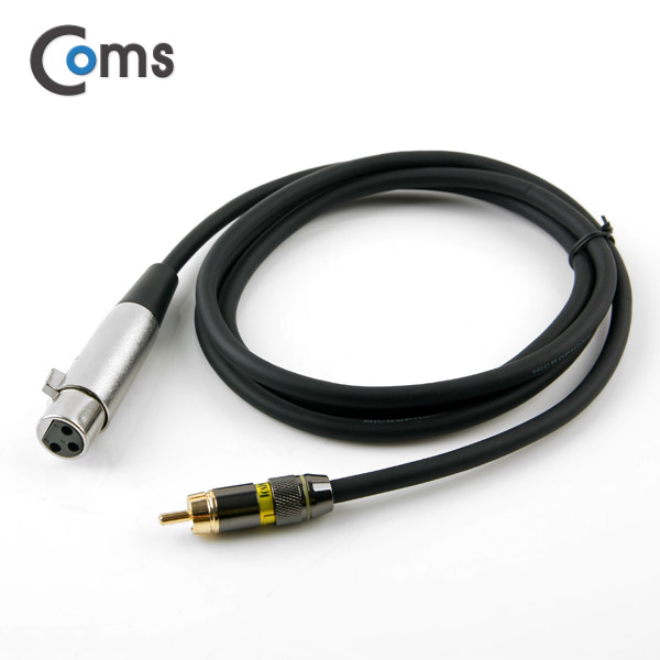 Coms 캐논 변환 케이블 1.5M (캐논 F/ RCA M)