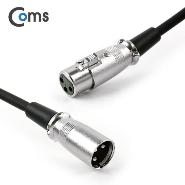 Coms 캐논 케이블 연장 1.5M (캐논 M/F)