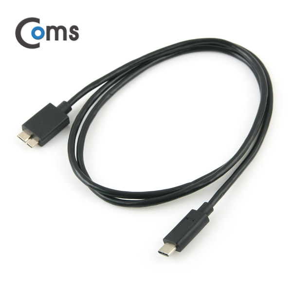 Coms USB 3.1 케이블 C(M)-Micro B(M) 1M, 5Gbps