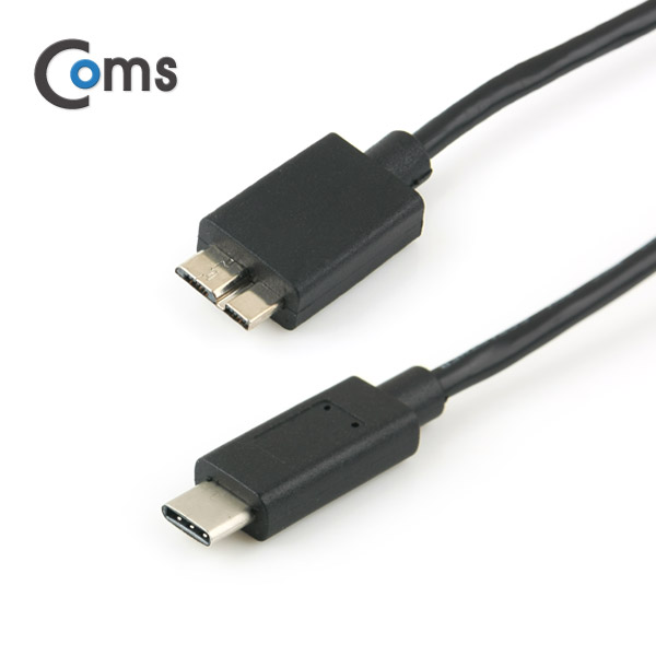 Coms USB 3.1 케이블 C(M)-Micro B(M) 1M, 5Gbps