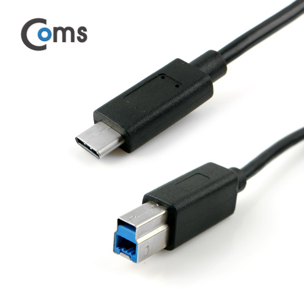 Coms USB 3.1 케이블 C(M)-B(M) 1M, 5Gbps