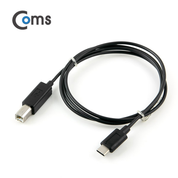 Coms USB 3.1 변환 케이블(USB 2.0), C(M)-B(M) 1M