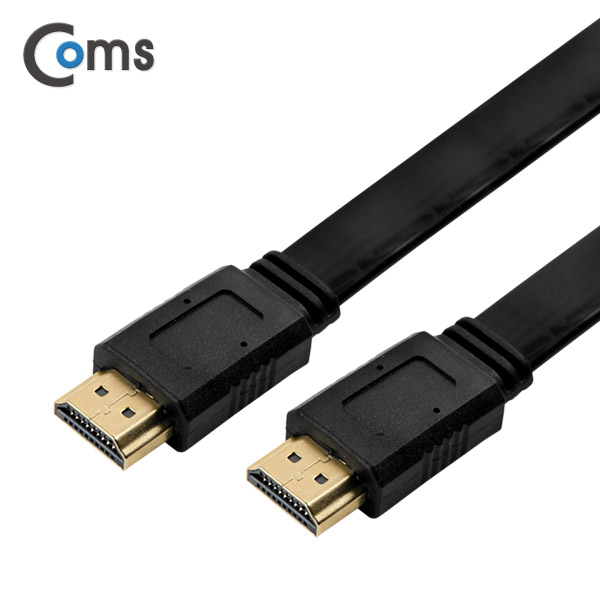 Coms HDMI 케이블(FLAT) 1.5M, Black