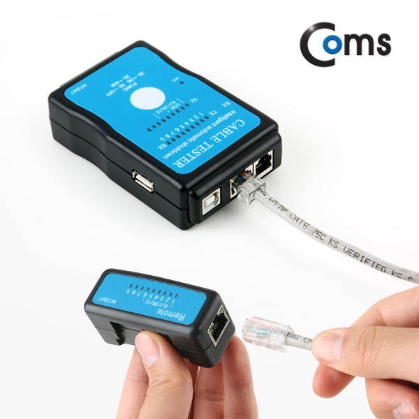 Coms 랜테스터기 (M726AT), USB/RJ45