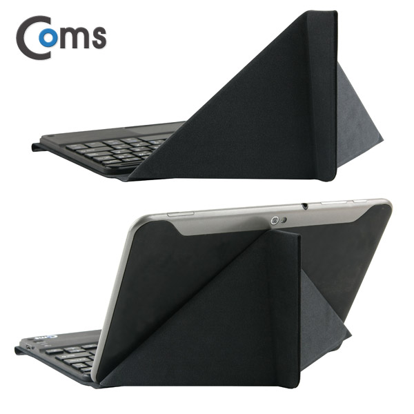 Coms 블루투스 키보드 & 터치패드 (스탠드형 케이스)