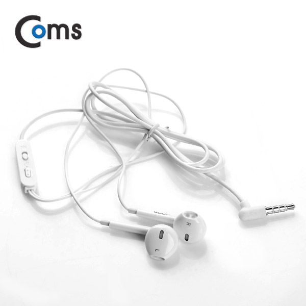Coms 이어폰 (M2) 커널, White