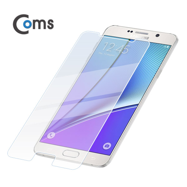 Coms 스마트폰 보호필름 (갤노트5) 강화유리