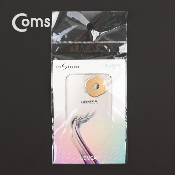 Coms 스마트폰 카메라 보호캡(갤S6/Edge용) Gold