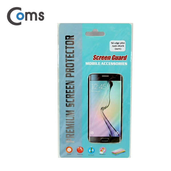 Coms 스마트폰 보호필름 (갤S6 edge Plus)