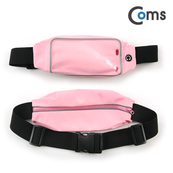 Coms 다용도 포켓 벨트, iOS SmartPhone 6Plus용/Pink