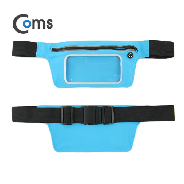 Coms 다용도 포켓 벨트(iOS SmartPhone 6용) Blue