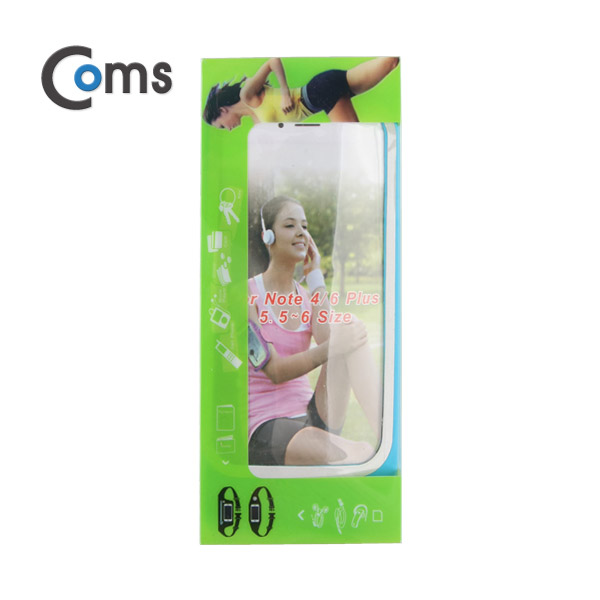 Coms 다용도 포켓 벨트(iOS SmartPhone 6용) Blue