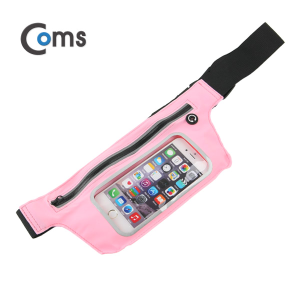 Coms 다용도 포켓 벨트(iOS SmartPhone 6용) Pink