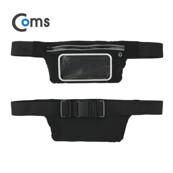 Coms 다용도 포켓 벨트(iOS SmartPhone 6용) Black