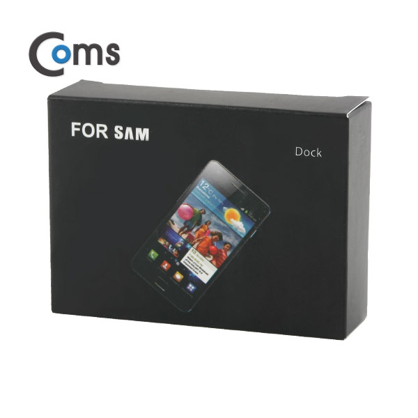 Coms 스마트폰 도킹크래들(Micro 5P) White