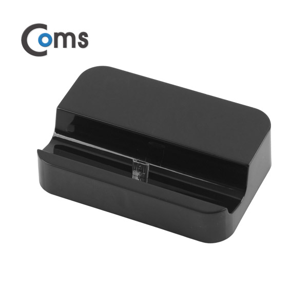 Coms 스마트폰 도킹크래들(Micro 5P) Black