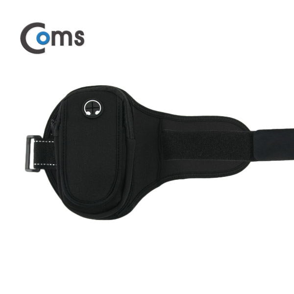 Coms 레저용 포켓(암밴드) Black/이어폰 홀