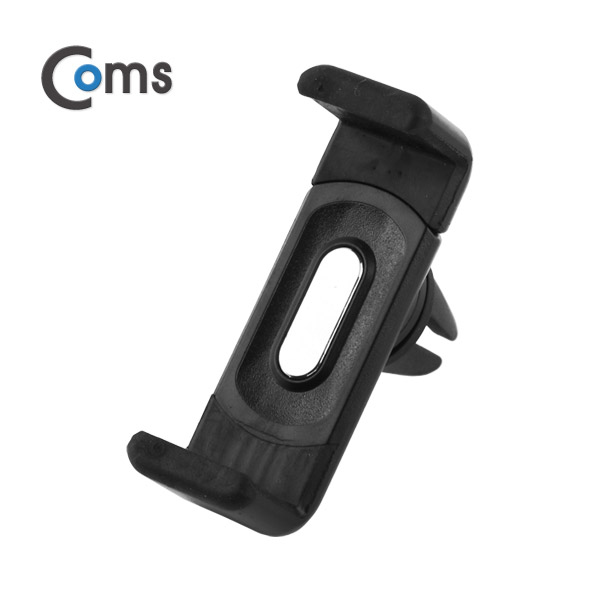 Coms 차량용 거치대 (에어컨 설치/6형 이하폰) Black / 송풍구
