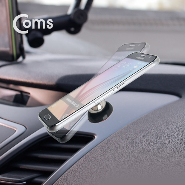 Coms 스마트폰 거치대 (자석롤링/360도회전)