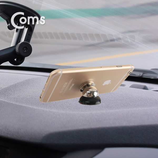 Coms 스마트폰 거치대 (자석롤링/360도회전)