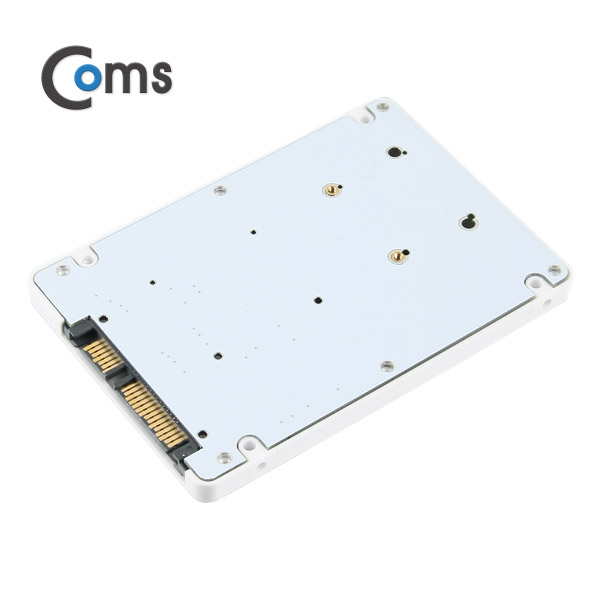 Coms SATA 컨버터(Msata to SATA) 케이스형/White